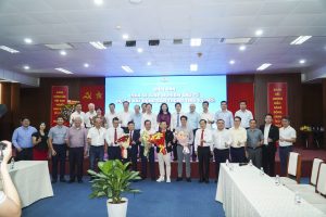 Ông Lê Xuân Tú - Chủ tịch UBND phường Tam Thắng, TP.HCM phát biểu ý kiến.